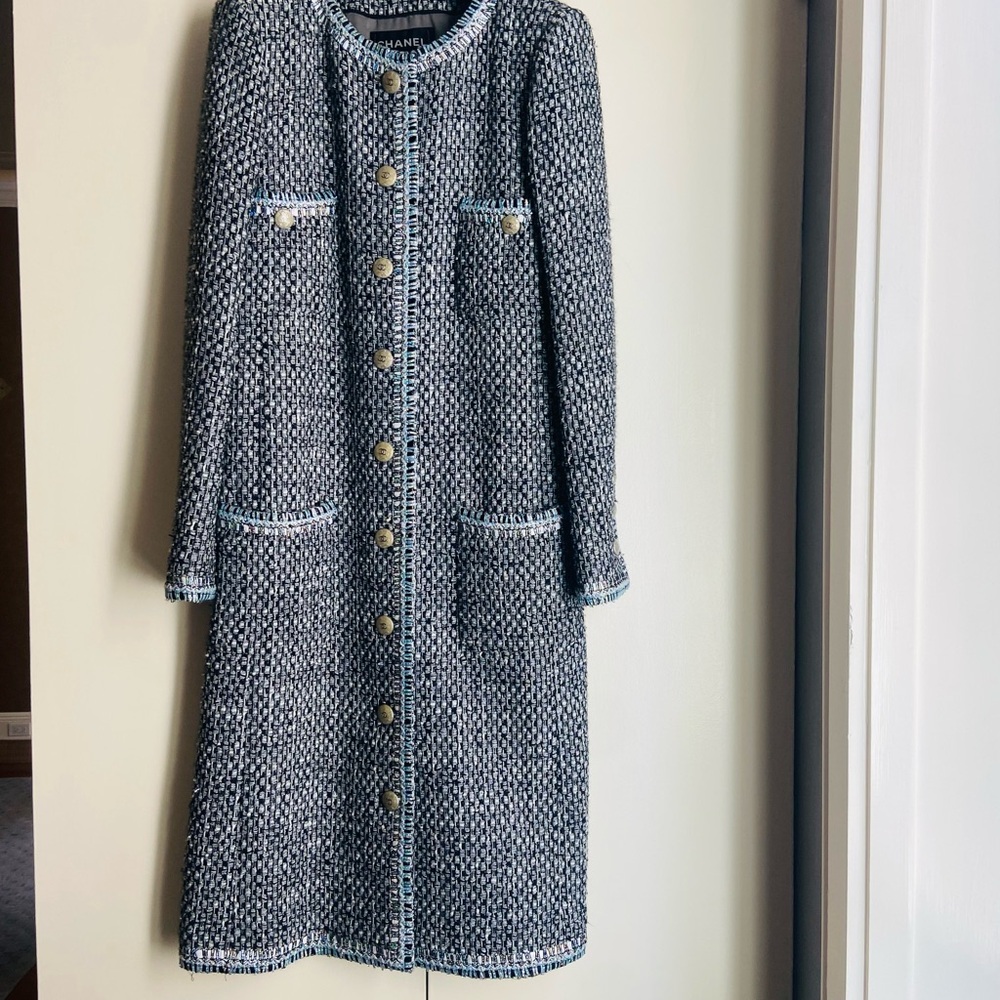 Chanel Fall 2014 Supermarket Collection Tweed Coat and Pants Set - Picture 5 of 17
